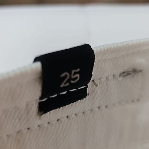 Citizens of Humanity White Drew Flounce High Rise jeans size 25 - Picture 10 of 13